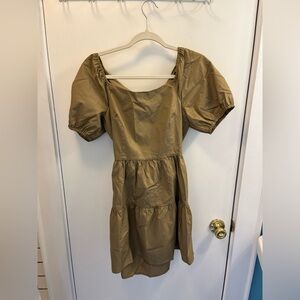 Olive mini dress